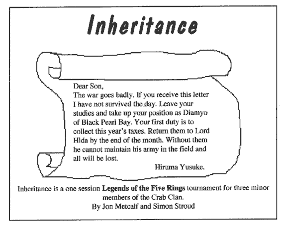 Inheritance blurb