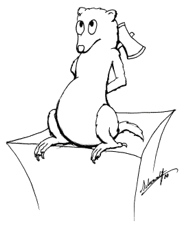 cute critter with evil intent?